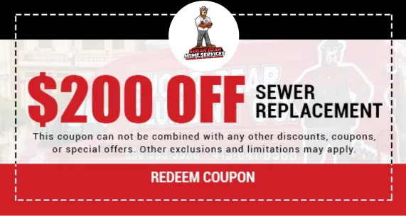 $200 OFF Sewer Replacement