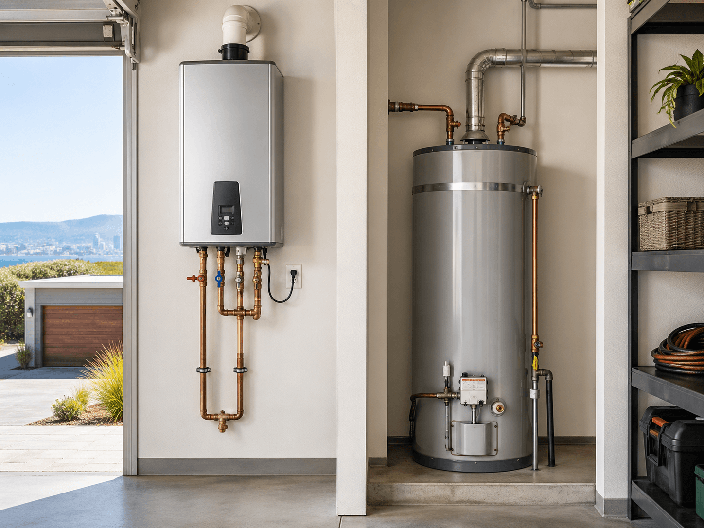 Tankless vs Traditional Water Heaters: Which Is Better for Bay Area Homes?