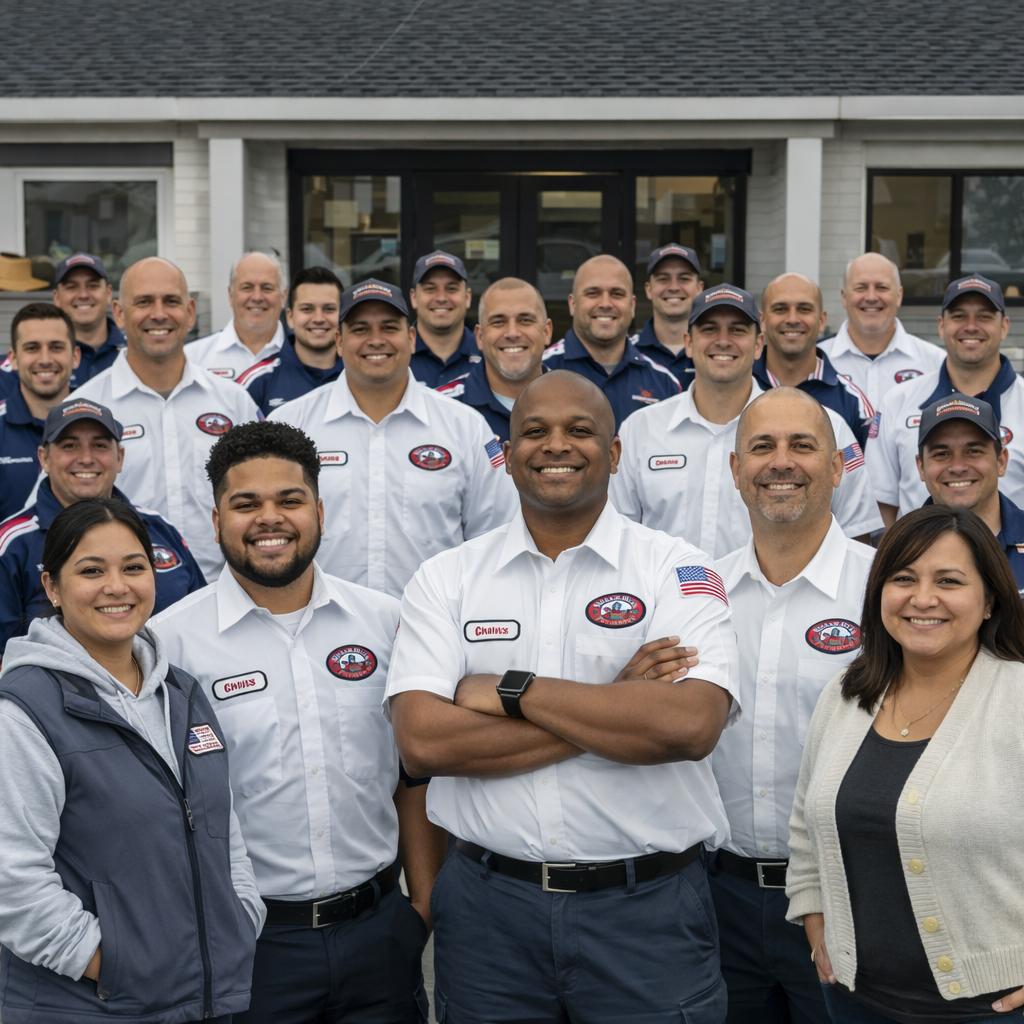 Sugar Bear Home Services team and fleet