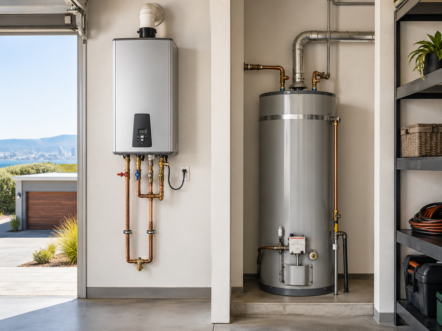 Tankless vs Traditional Water Heaters: Which Is Better for Bay Area Homes?